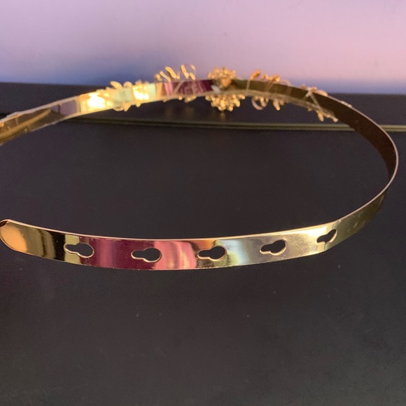 NEW rainbow studded rose gold belt - Picture 2 of 2
